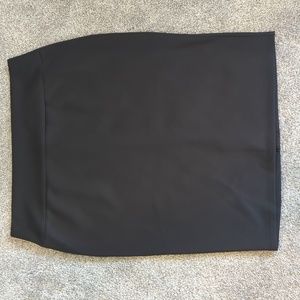 INC International Concepts - Black Scuba Pencil Skirt